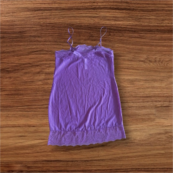 Adore Me Women’s Slip Purple Mulberry XL Jeanne Bodycon Slip New Lace Comfy - Picture 3 of 15